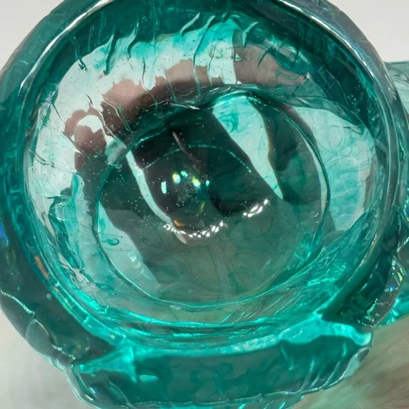 Unique Resin Aqua color Snail Planter Especially cactus - Picture 3 of 16